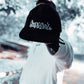 BLACK/SILVER G&E 5-PANEL HAT